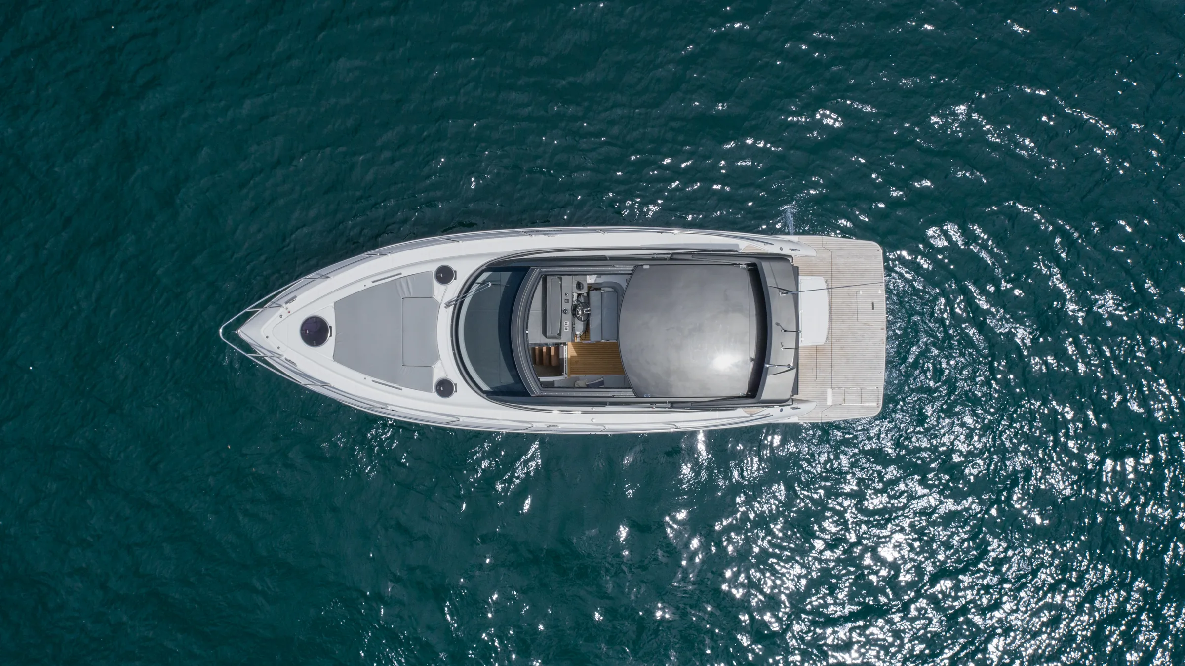 Aerial view of the Schaefer 400 from directly above