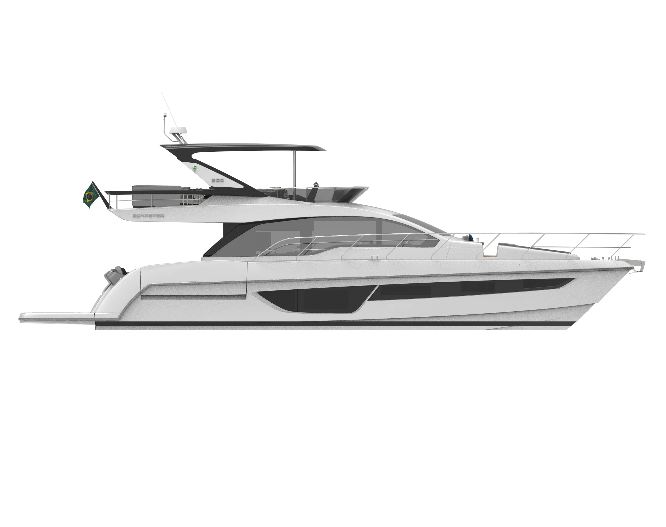 Schaefer 600 side profile drawing
