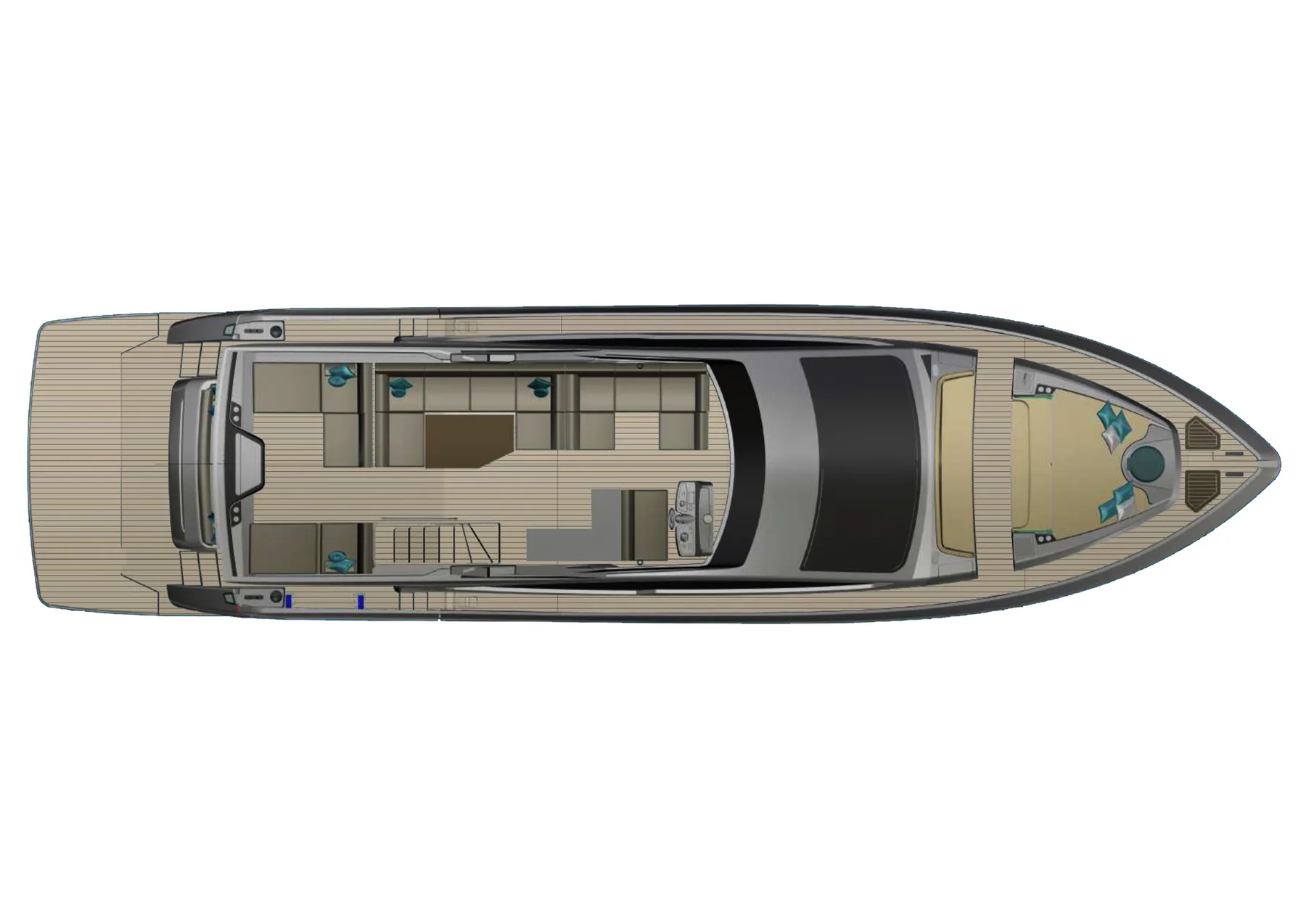 Schaefer 660 flybridge plan