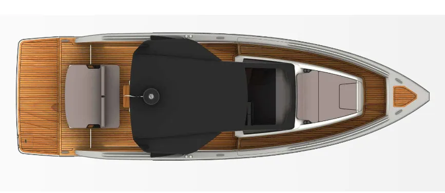 Schaefer V44 deck plan